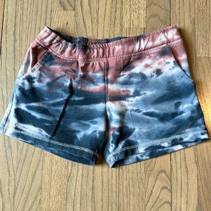 Girls Vintage Havana Tie-Dye Shorts, size 14
